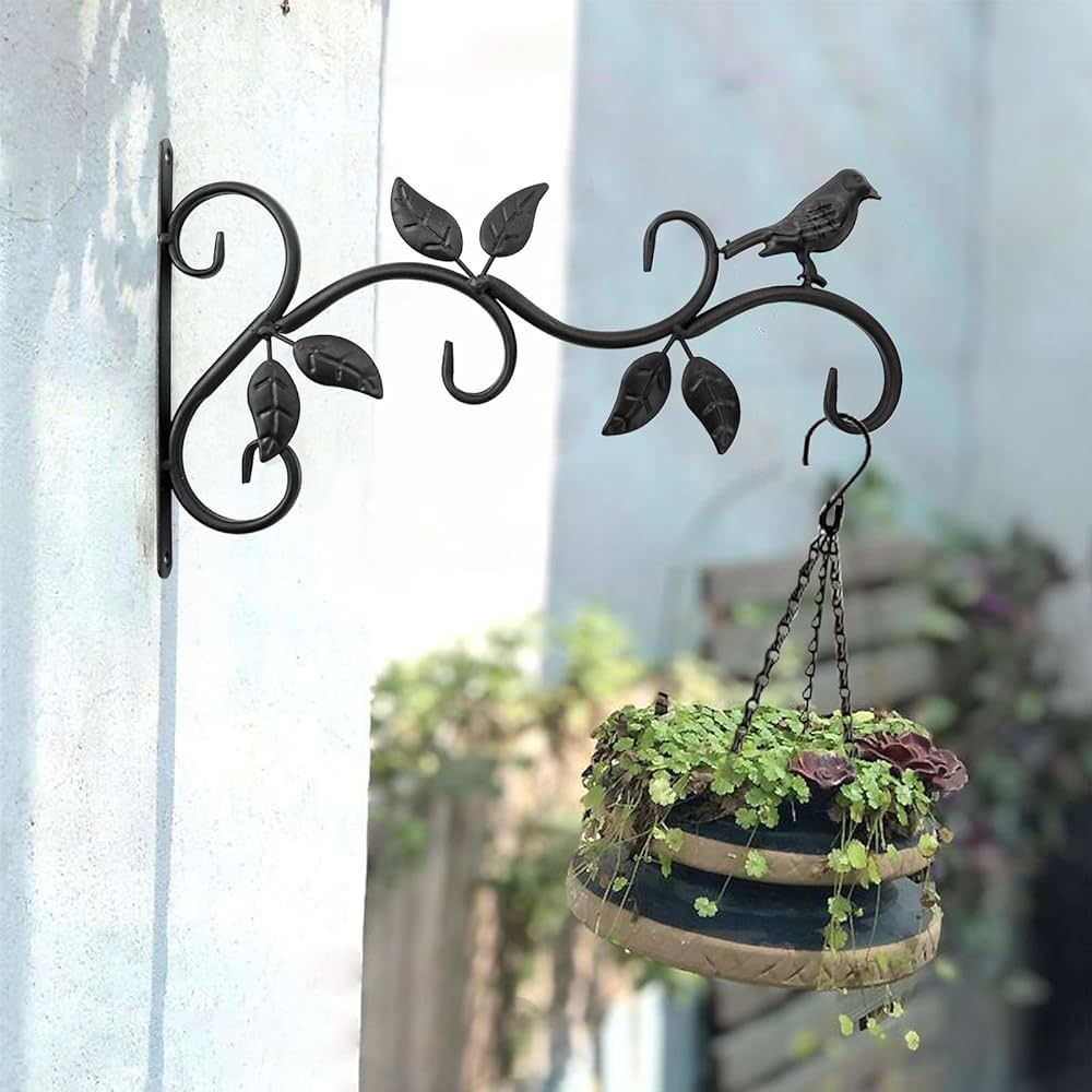 130H05 ハンギング ガーデンオーナメント アンティーク ブラケット レトロ 130H05 ハンギング ガーデンオーナメント アンティーク ブラケット